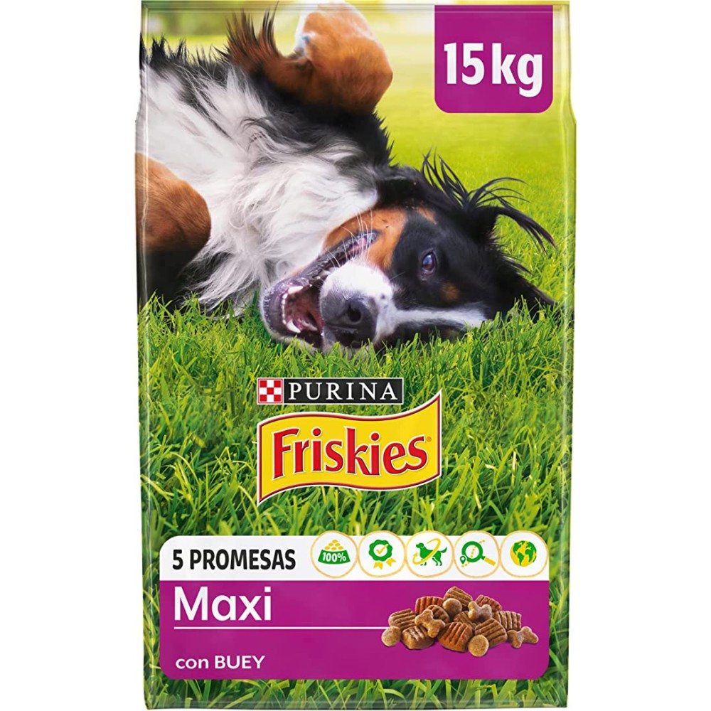 Crónica frío resumen Pienso para perro FRISKIES MAXI Carne 15kg
